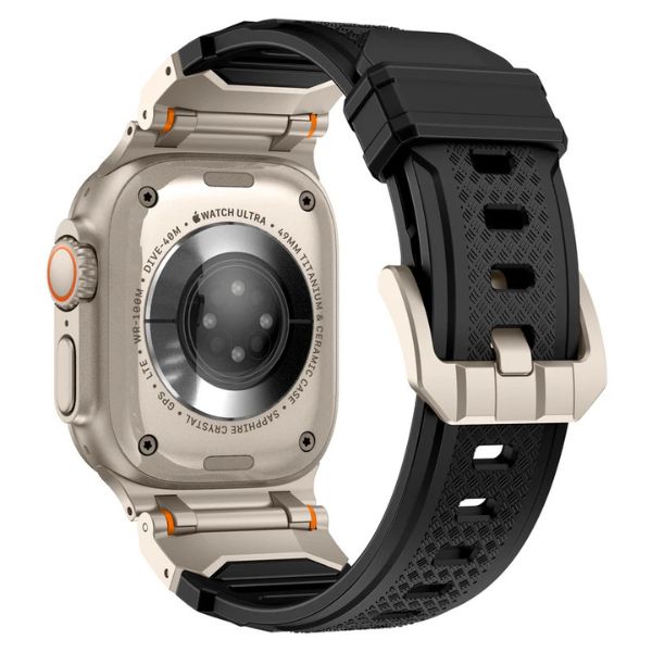【新作】Apple Watch バンド エアフォイルバンド 翼モチーフと頑丈金具で上質感/カラー ブラック・シルバー/素材 金属/ユニセックス【ギフト対応】