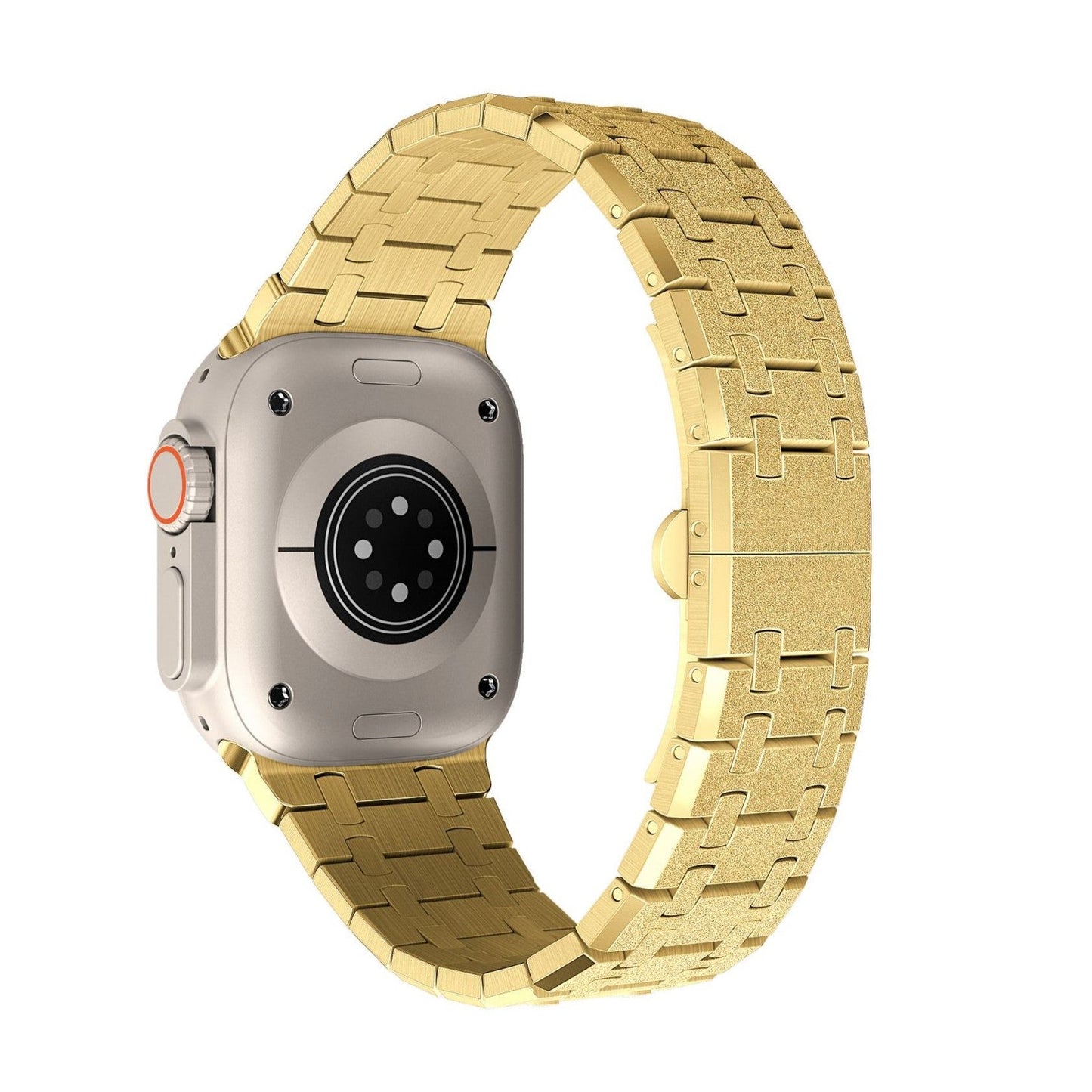 AP Stainless Steel Flashing Double Chain Band: Lujo y Distinción para tu Apple Watch