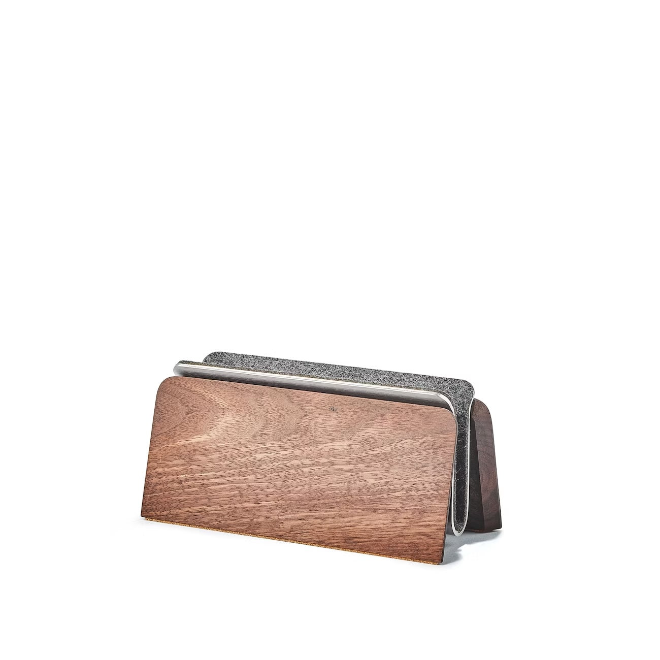 OakStand: Soporte Vertical de Madera Premium para Notebook | Minimalismo y Organización