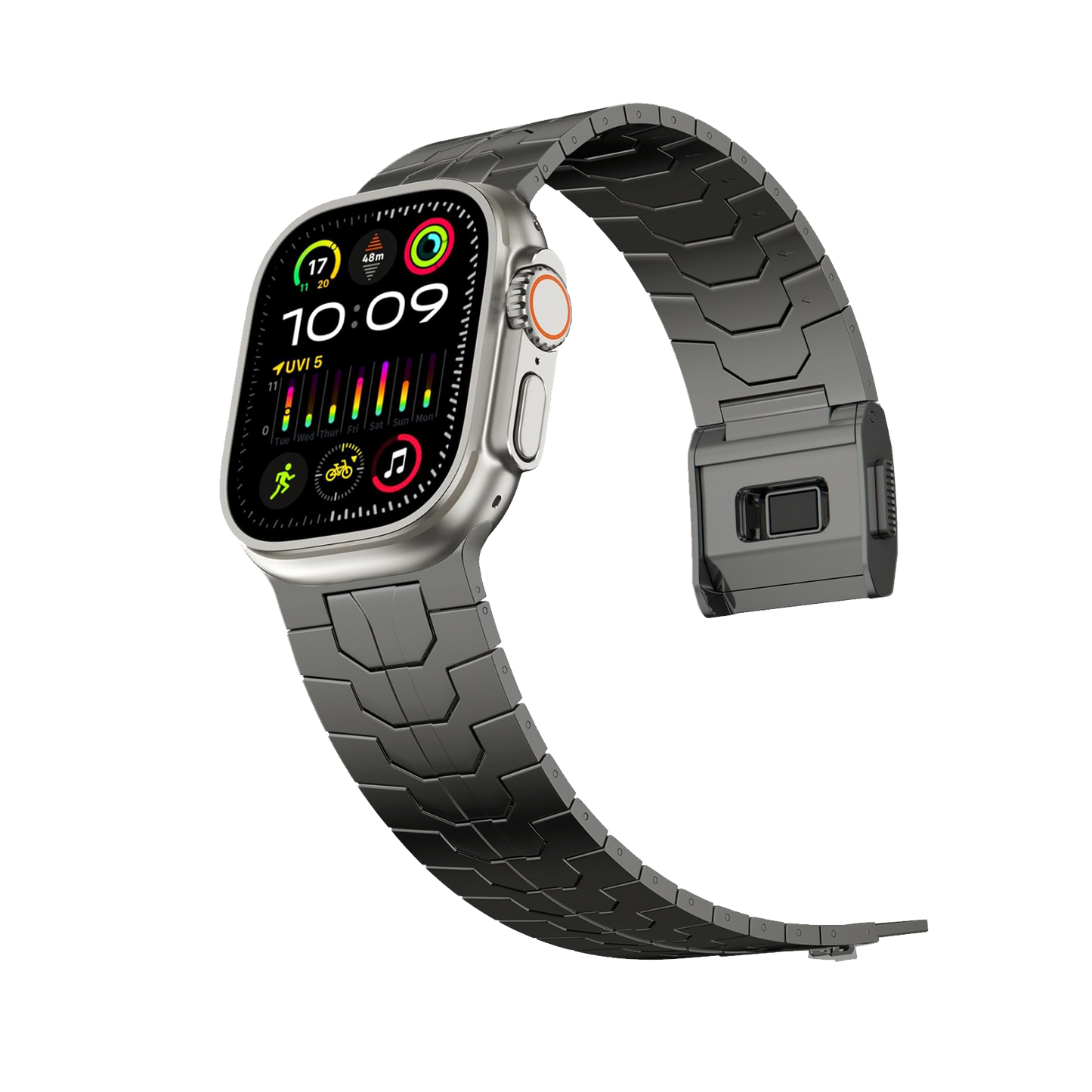 Stainless Steel Ultra Band: Estilo y Durabilidad Premium para Apple Watch