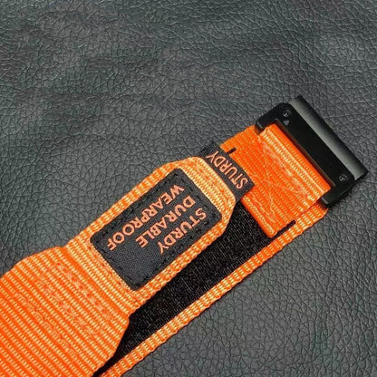 Garmin QuickFit Nylon Canvas Loop Velcro Band: Estilo Militar y Confort Adaptable