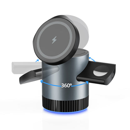 3 en 1 Magnetic Charger Station: Carga Rápida y Compacta para Tus Dispositivos Apple