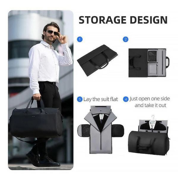 Bolsa de Viaje MR Unique | Plegable Expandible Impermeable Ejecutiva