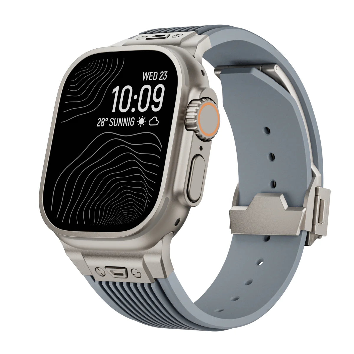 RM Designer: Pulsera de Silicona Streamlined para Apple Watch | Conforto Ergonómico y Estilo Sofisticado