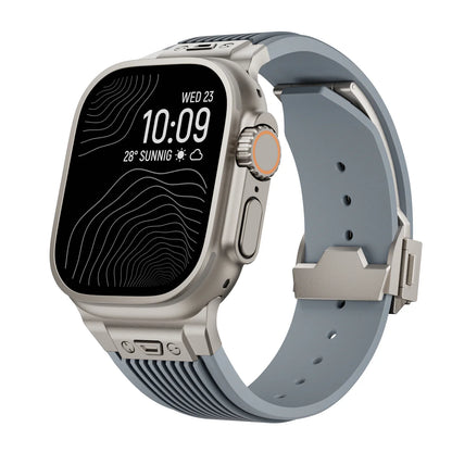 RM Designer: Pulsera de Silicona Streamlined para Apple Watch | Conforto Ergonómico y Estilo Sofisticado