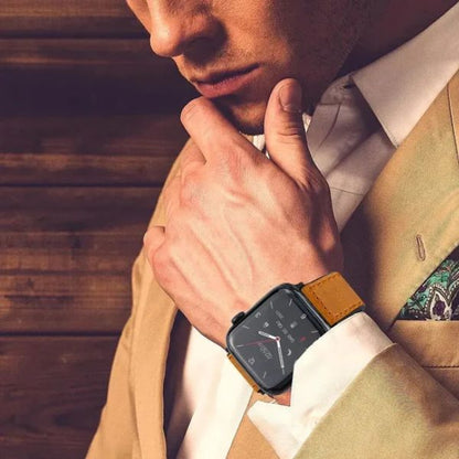 Correa Magnética Urban Fit para Apple Watch: Cuero Genuino y Silicona – Estilo y Versatilidad