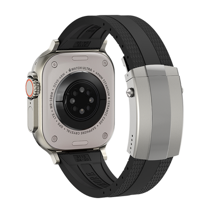 Ocean Luxe Band: Elegancia Marina y Durabilidad FKM para Apple Watch