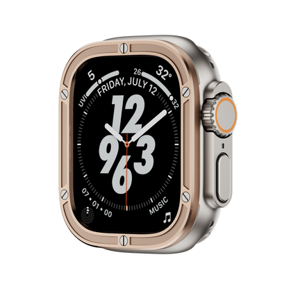 Immortal Steel Nail Protection Circle: Lujo y Protección para Apple Watch Ultra