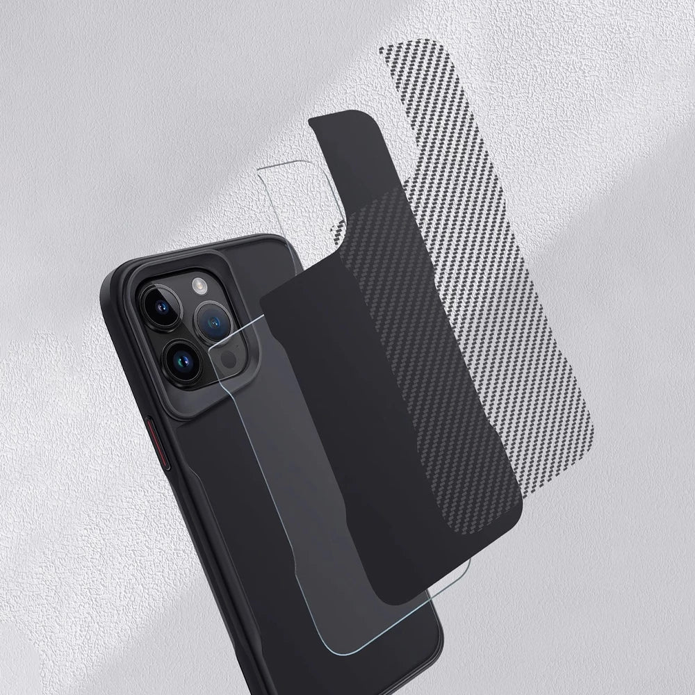 Armadura MagCase: Funda Magnética de Carbono para iPhone | Protección Extrema y Versatilidad con Soporte 360°