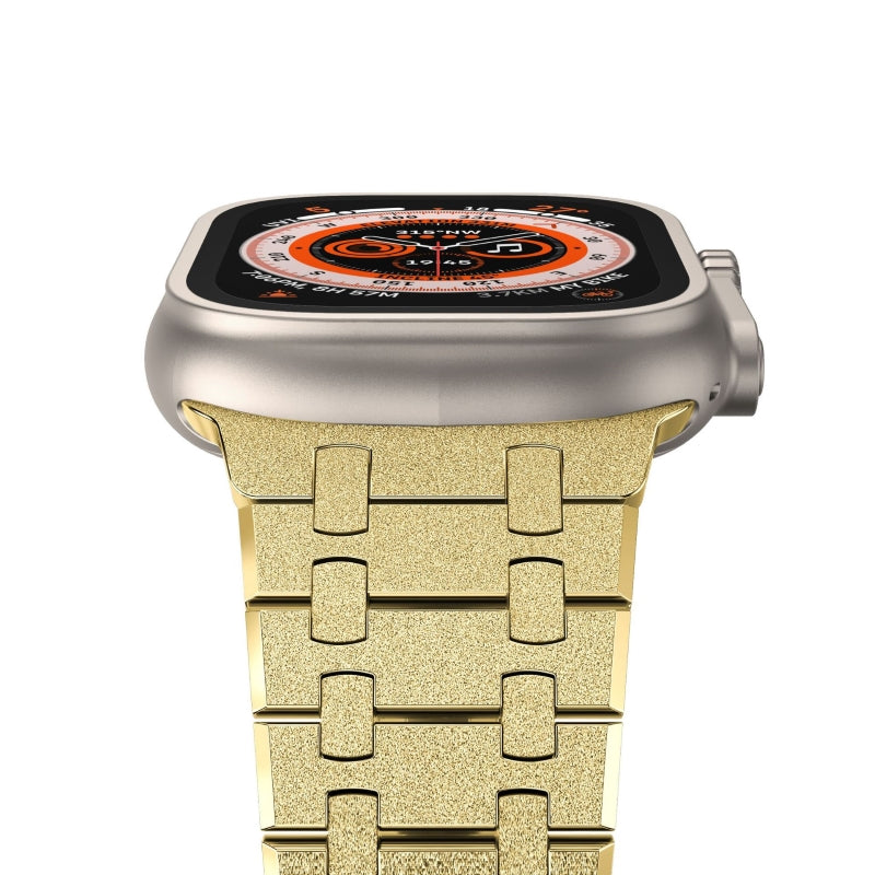 AP Stainless Steel Flashing Double Chain Band: Lujo y Distinción para tu Apple Watch