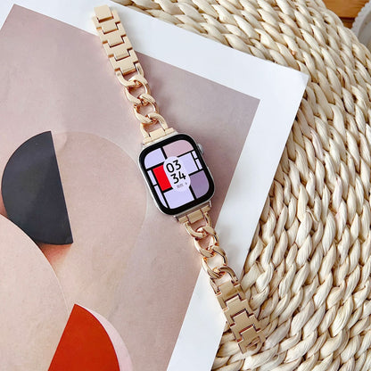 Luxury Bracelet para Apple Watch: Elegancia Inoxidable y Diseño Exclusivo