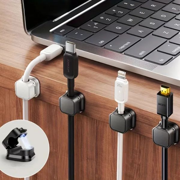 Clips Magnéticos para Cables: Organización Perfecta en Tu Espacio
