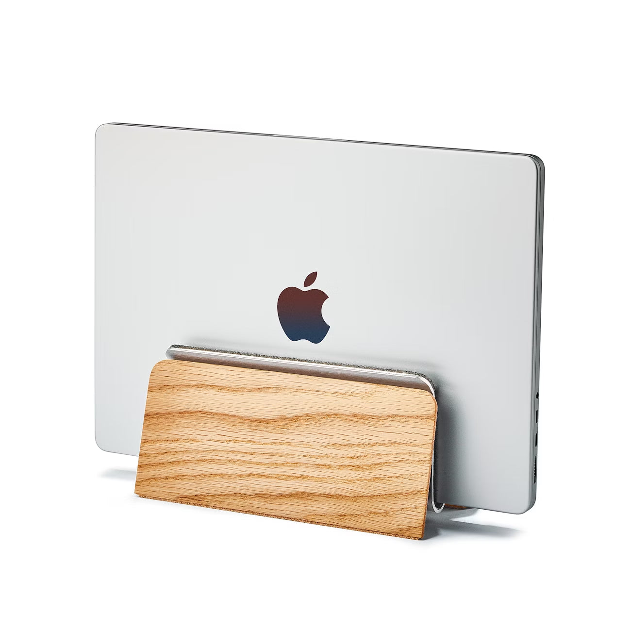 OakStand: Soporte Vertical de Madera Premium para Notebook | Minimalismo y Organización