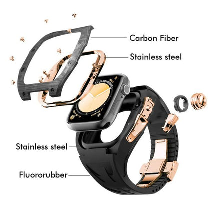 RM7013 Carbon Fiber Retrofit Kit: Estilo Vanguardista para Apple Watch S10
