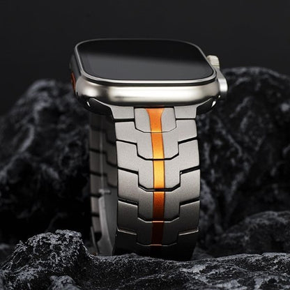 Titanium Band para Apple Watch: Estilo Duradero y Confort Superior