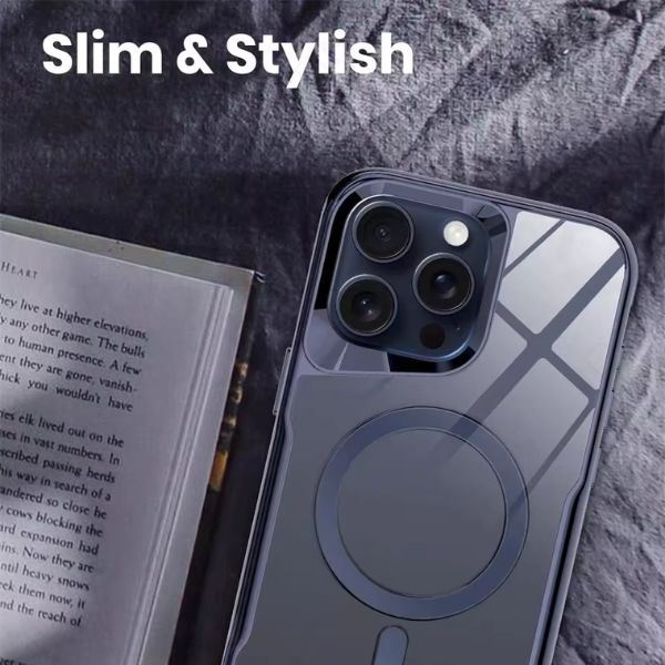 Clear Case con MagSafe: Protección Invisible y Carga Perfecta para tu iPhone