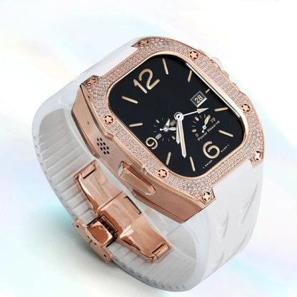 RM7006 Titanium 5A Zircon Retrofit Kit: Lujo y Protección para Apple Watch Ultra