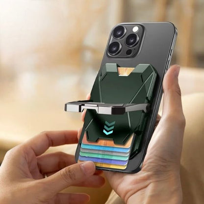 I-BLASON MagWallet Pro: Cartera Magnética MagSafe para iPhone | 6 Tarjetas y Soporte Versátil