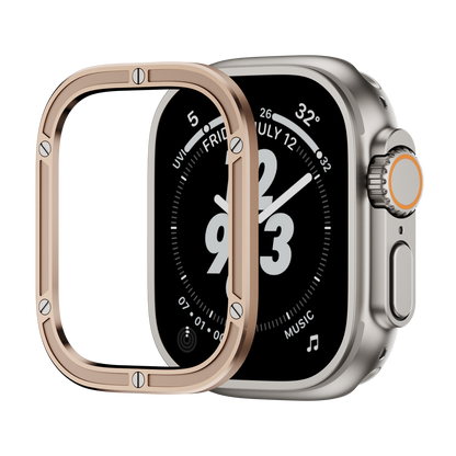 Immortal Steel Nail Protection Circle: Lujo y Protección para Apple Watch Ultra