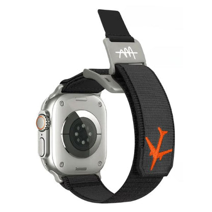 Wild Trail Mag Buckle Nylon Band: Aventura y Estilo Robusto para Apple Watch