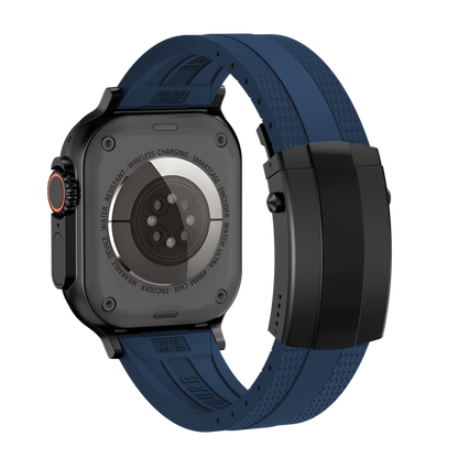 Ocean Luxe Band: Elegancia Marina y Durabilidad FKM para Apple Watch