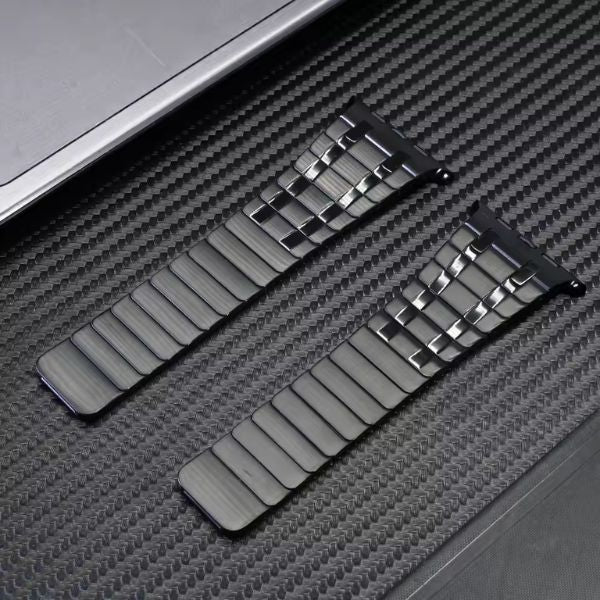 AP Frosted Stainless Steel Magnetic Band: Fuerza y Estilo para Apple Watch