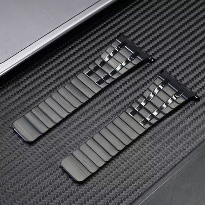 AP Frosted Stainless Steel Magnetic Band: Fuerza y Estilo para Apple Watch