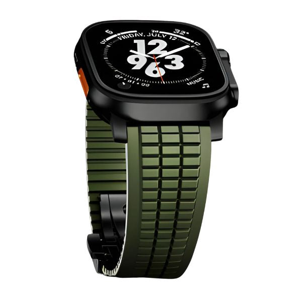 GR Modern Band Upgraded Version: Resistencia, Estilo Militar y Comodidad para Apple Watch