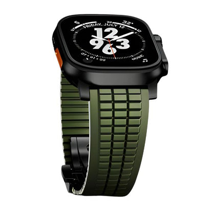 GR Modern Band Upgraded Version: Resistencia, Estilo Militar y Comodidad para Apple Watch