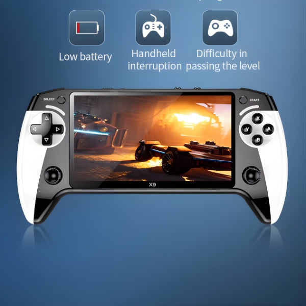 Consola de Juegos Portátil - X9 Game Stick Retro con Pantalla IPS de 5,5”