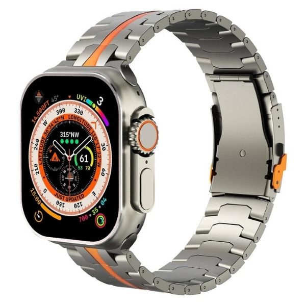 Titanium Band para Apple Watch: Estilo Duradero y Confort Superior