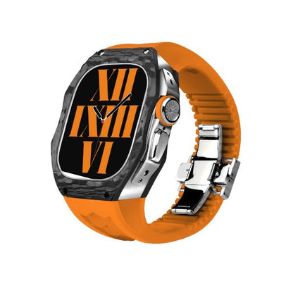 RM808 Carbon Fiber Retrofit Kit: Protección Híbrida y Estilo para Apple Watch Ultra