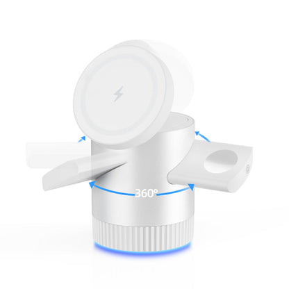 3 en 1 Magnetic Charger Station: Carga Rápida y Compacta para Tus Dispositivos Apple