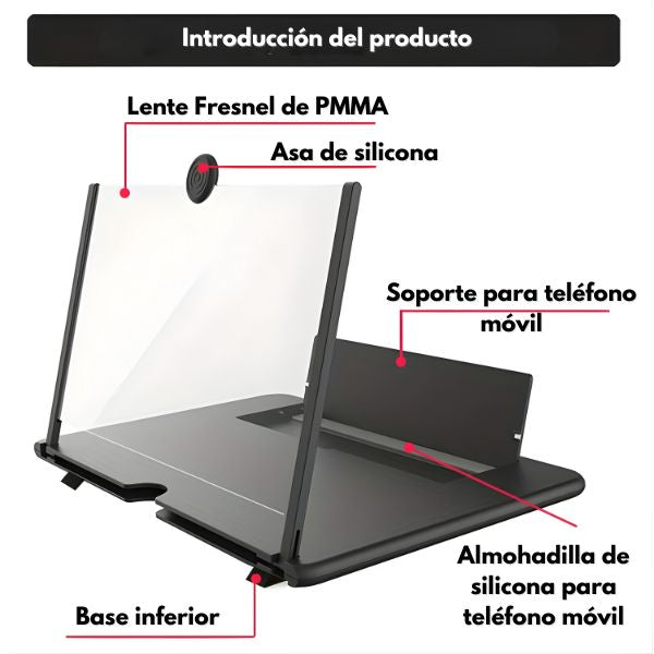 VisionFrame – Amplíe la pantalla de su móvil