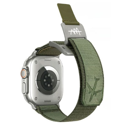 Wild Trail Mag Buckle Nylon Band: Aventura y Estilo Robusto para Apple Watch