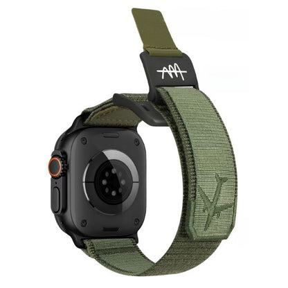 Wild Trail Mag Buckle Nylon Band: Aventura y Estilo Robusto para Apple Watch