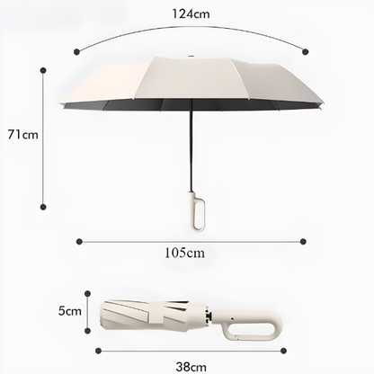 Paraguas Automático StormMaster™ – Reforzado contra Viento y Lluvia