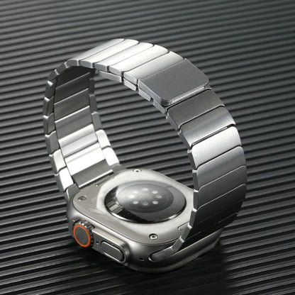 AP Frosted Stainless Steel Magnetic Band: Fuerza y Estilo para Apple Watch
