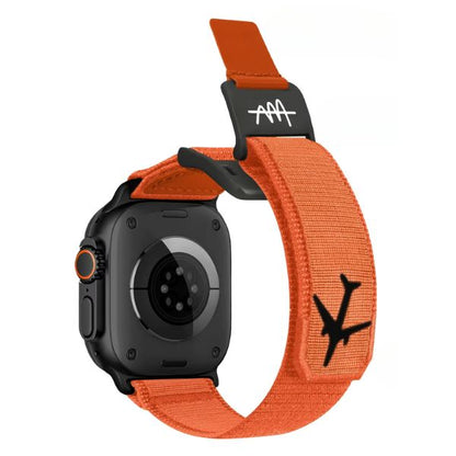 Wild Trail Mag Buckle Nylon Band: Aventura y Estilo Robusto para Apple Watch