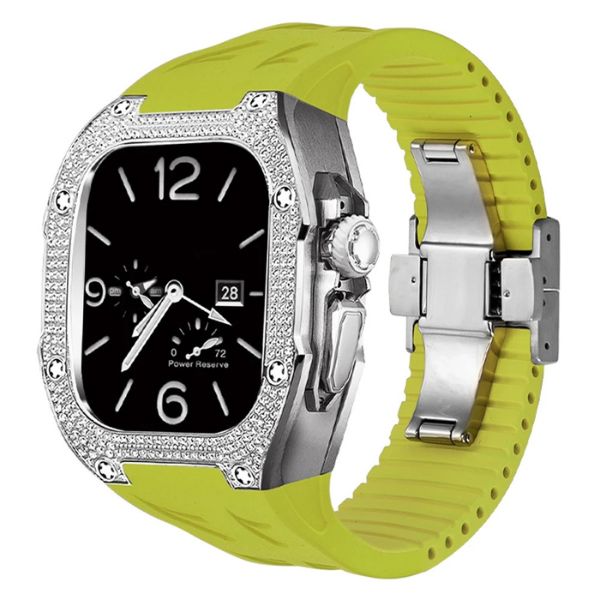 RM7006 Titanium 5A Zircon Retrofit Kit: Lujo y Protección para Apple Watch Ultra