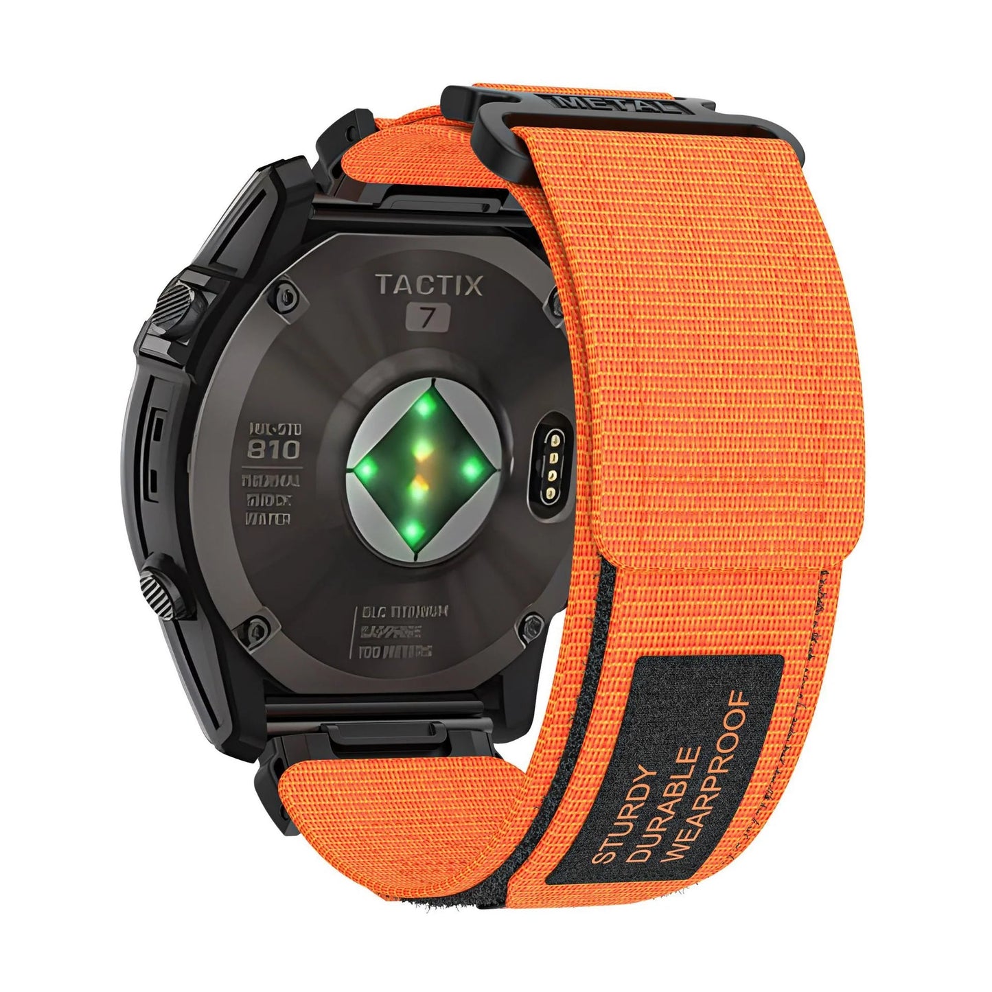 Garmin QuickFit Nylon Canvas Loop Velcro Band: Estilo Militar y Confort Adaptable