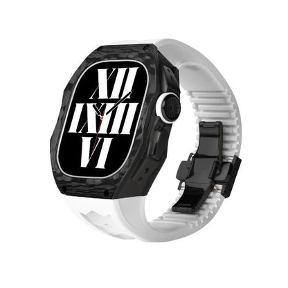 RM808 Carbon Fiber Retrofit Kit: Protección Híbrida y Estilo para Apple Watch Ultra
