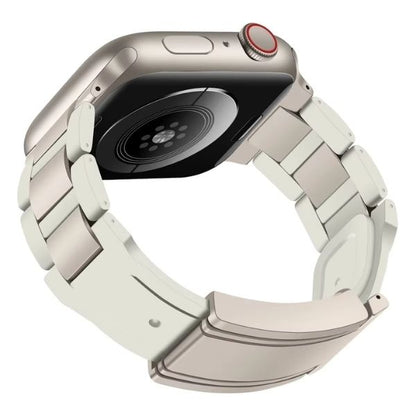 T-Type Band para Apple Watch: Innovación y Lujo en Acero Inoxidable y Silicona