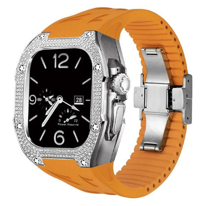 RM7006 Titanium 5A Zircon Retrofit Kit: Lujo y Protección para Apple Watch Ultra