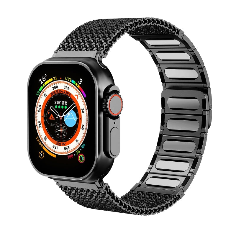 Braided Magnetic Band: Estilo Trenzado y Ajuste Seguro para Apple Watch
