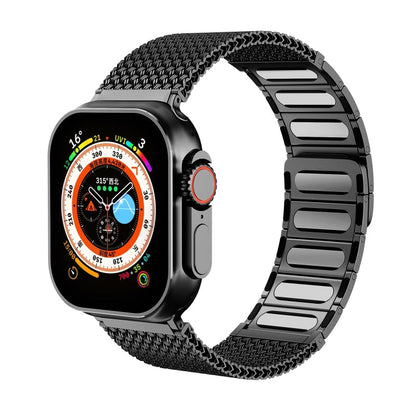 Braided Magnetic Band: Estilo Trenzado y Ajuste Seguro para Apple Watch