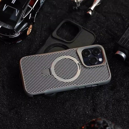 Armor Magnetic Phone Case: Elegancia Nikon y Protección Versátil para iPhone