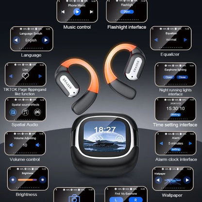 ERAZER XF32: Auriculares Inalámbricos OWS con Traducción IA y Audio Potente