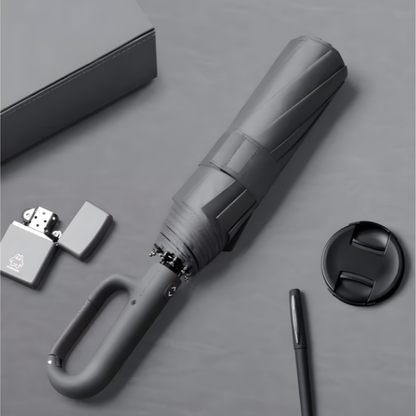 Paraguas Automático StormMaster™ – Reforzado contra Viento y Lluvia