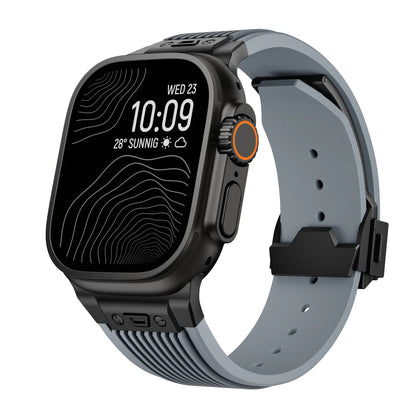 RM Designer: Pulsera de Silicona Streamlined para Apple Watch | Conforto Ergonómico y Estilo Sofisticado